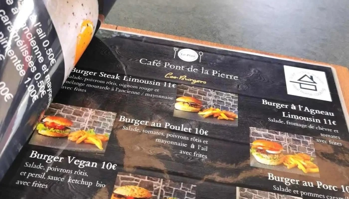 Pont De La Pierre -  Menu - Bellac