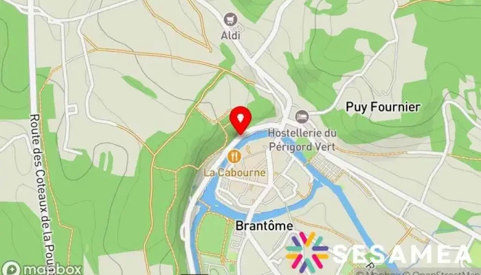 carte de Restaurant Côté Rivière Restaurant français à Brantôme en Périgord