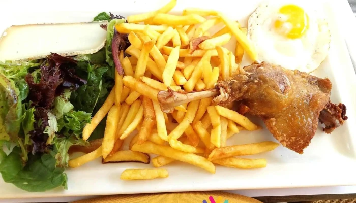Restaurant Du Moulin De Bassilour -  Plats Et Boissons - Arbonne