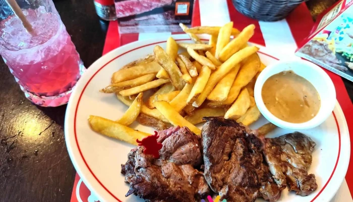Restaurant La Boucherie -  Faux Filet - Saint-laurent-des-vignes