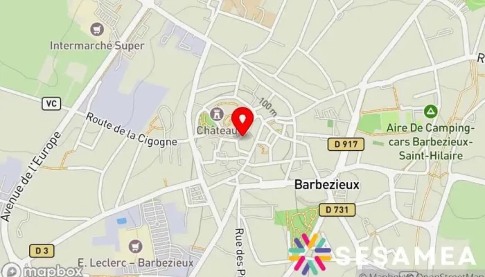 Restaurant Le Chateau Carte - Barbezieux-saint-hilaire