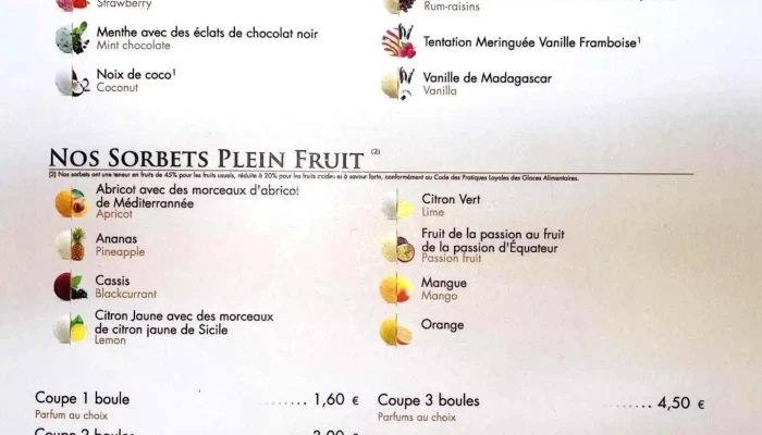 Restaurant Le Dynastie -  Menu - Agen