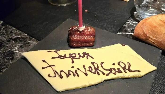 Restaurant Le Savoie -  Gateau Danniversaire - Margaux-cantenac