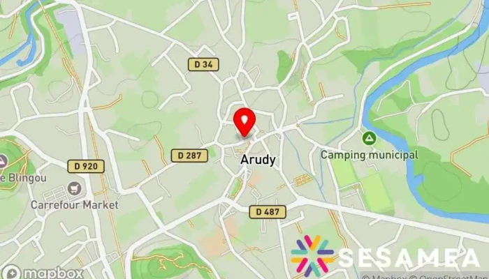 Restaurant Logis Hotel De France -  Carte - Arudy
