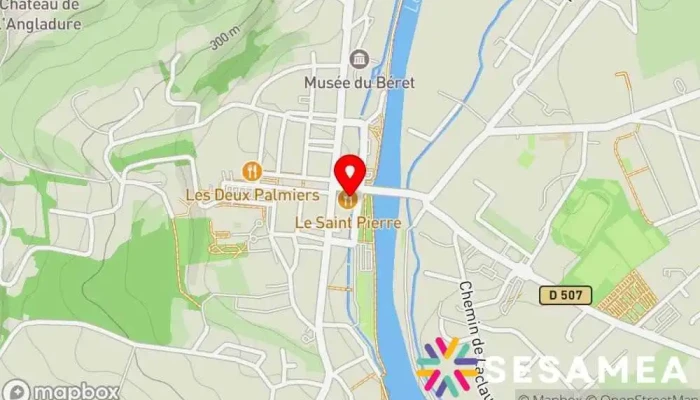Sarl Le Saint Pierre -  Carte - Nay