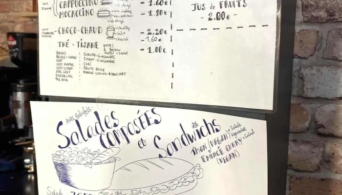 Tchica Cafe Et Ressourcerie Menu - Bellac