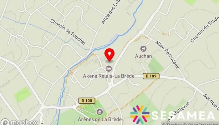 Terre Des Gascons -  Carte - La Brède