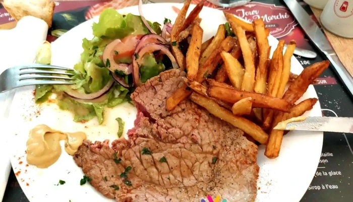 Un Jour De Marche Plats Et Boissons - Pompaire
