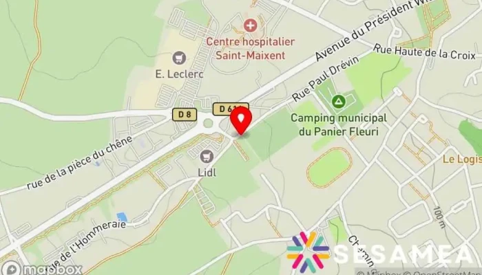 V And B Azay -  Le Brule Carte - Azay-le-brûlé