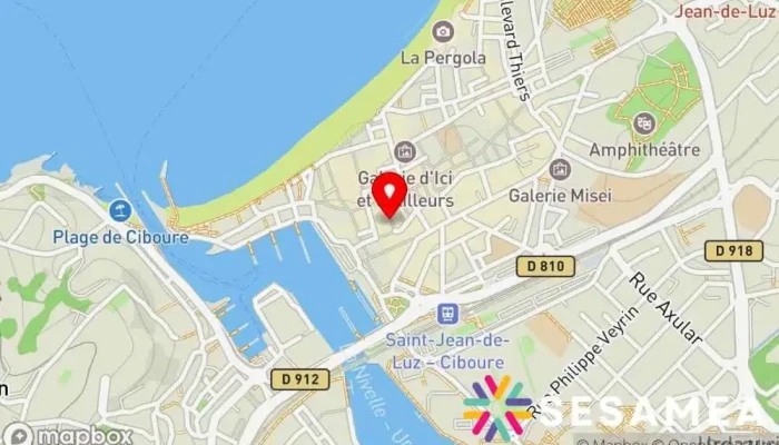 Xaya -  Carte - Saint-jean-de-luz