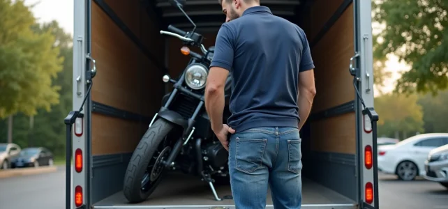 Astuces pratiques pour la location de camion pour transporter une moto en toute sécurité